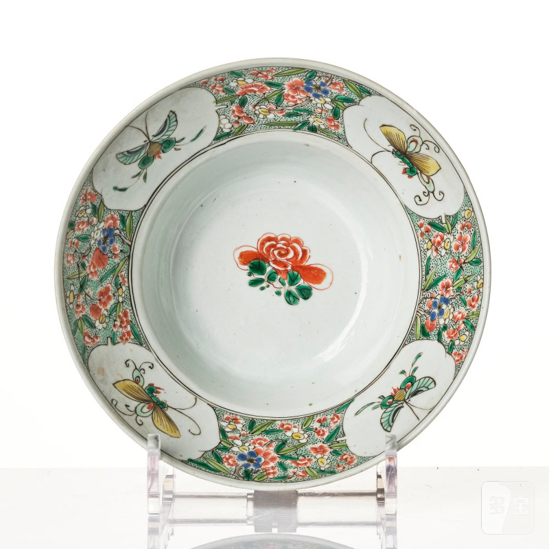 A famille verte bowl, - 图7